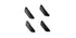 Autogear 4Pc Car Door Edge Guard Carbon