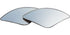 Autogear  Blind Spot Mirror Edgeless Angled