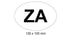 Autogear International Za Oval Sticker - 137X98Mm
