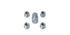 Autogear Wheel Lock Nut Set