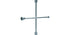 Autogear Wheel Spanner 4-Way