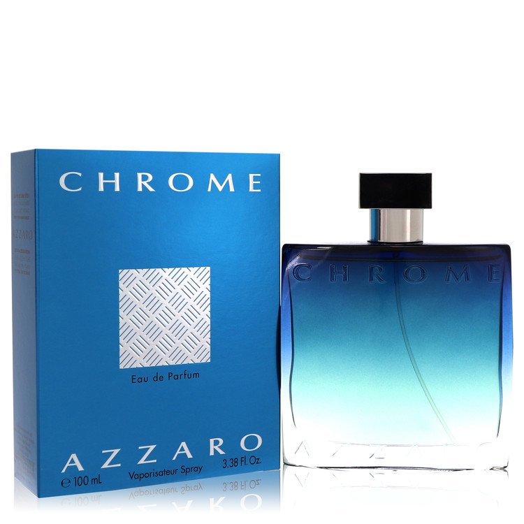 Azzaro Eau De Parfum Spray 3.4 oz Eau De Parfum Spray Chrome Eau De Parfum Spray By Azzaro
