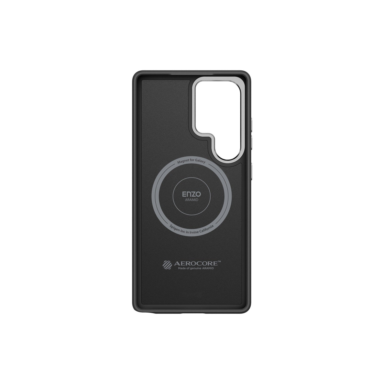 Samsung Enzo Aramid Case - Samsung Galaxy S25 Ultra - Black Silver