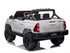 Toyota Hilux (Licensed) White - Kids Ride on Car