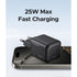 UGREEN 1 Port PD Wall Charger 25W - Black
