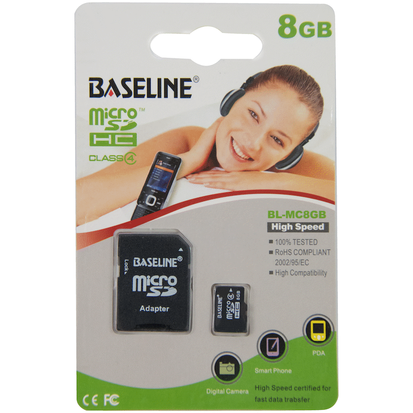 Baseline Devices BASELINE 8GB MICRO SD