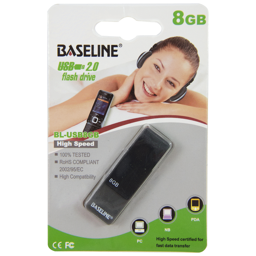 Baseline Devices Baseline USB 8GB Flash Drive