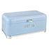 Deluxe Blue With Silver Base Bread Bin With 3Pcs Canisters Set - CH887