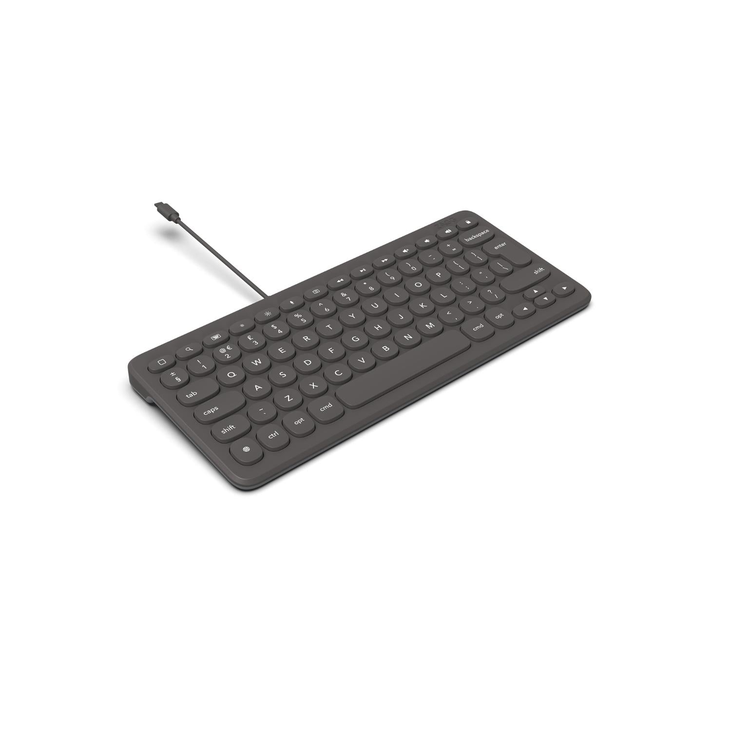 ZAGG Connect Wired 12-Inch Keyboard Lightning - Grey