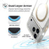 Speck Presidio Lux MagSafe Case - Apple iPhone 17 Pro Max - Gold Glitter