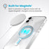 Speck Gemshell Grip MagSafe Case - Apple iPhone 16 Plus - Clear & Chrome