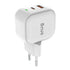 Snug USB/Type-C Wall Charger 35W with Type-C Cable - White