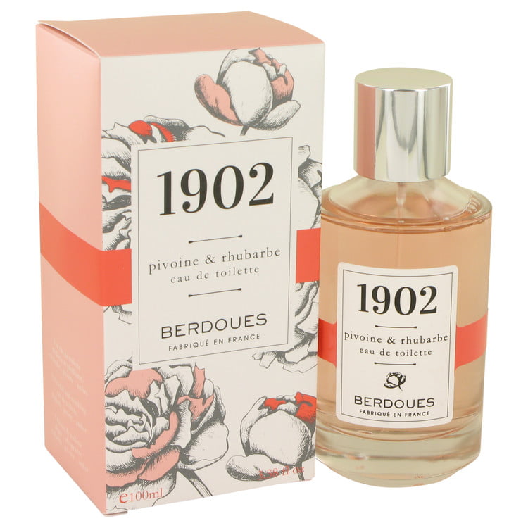 Berdoues Eau De Toilette Spray 3.38 oz Eau De Toilette Spray 1902 Pivoine & Rhubarbe Eau De Toilette Spray By Berdoues