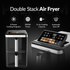 Boden Stark Boden Stark Double Stack Air Fryer - Black