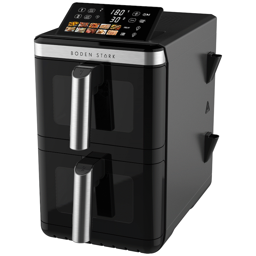 Boden Stark Boden Stark Double Stack Air Fryer - Black