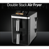 Boden Stark Boden Stark Double Stack Air Fryer - Black
