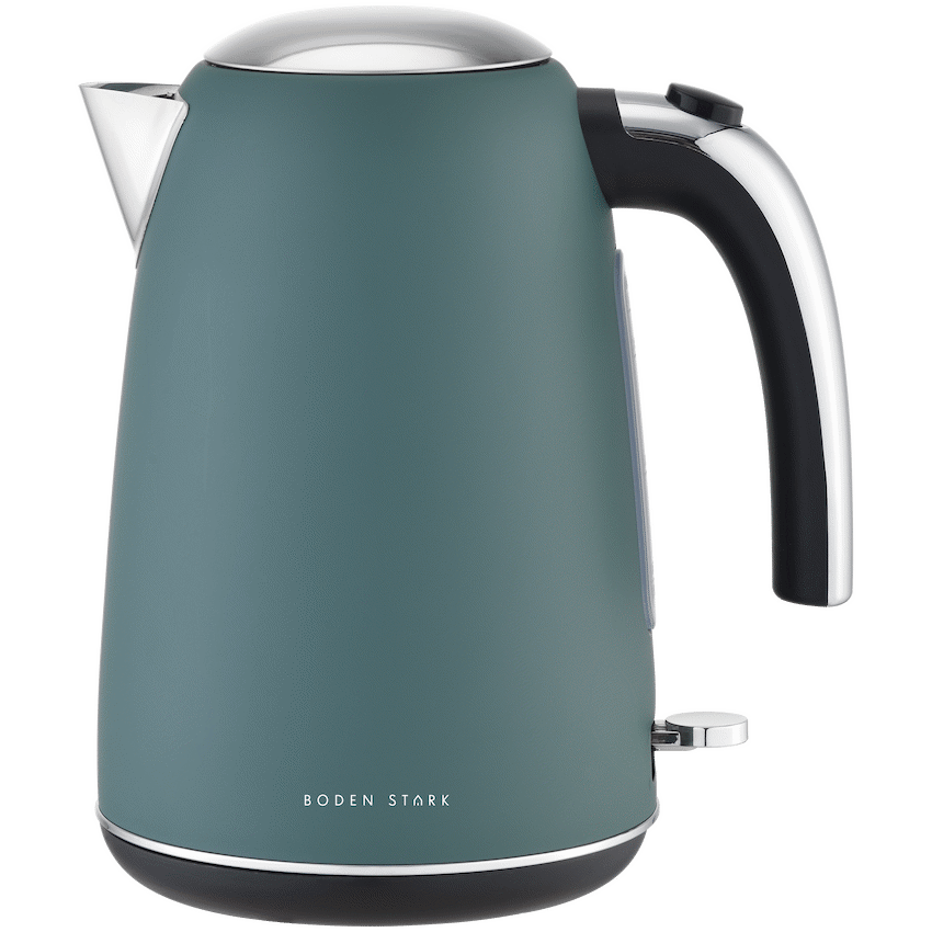 Boden Stark Kitchen and Home Boden Stark 1.7L Matte Stainless-Steel Kettle - Green