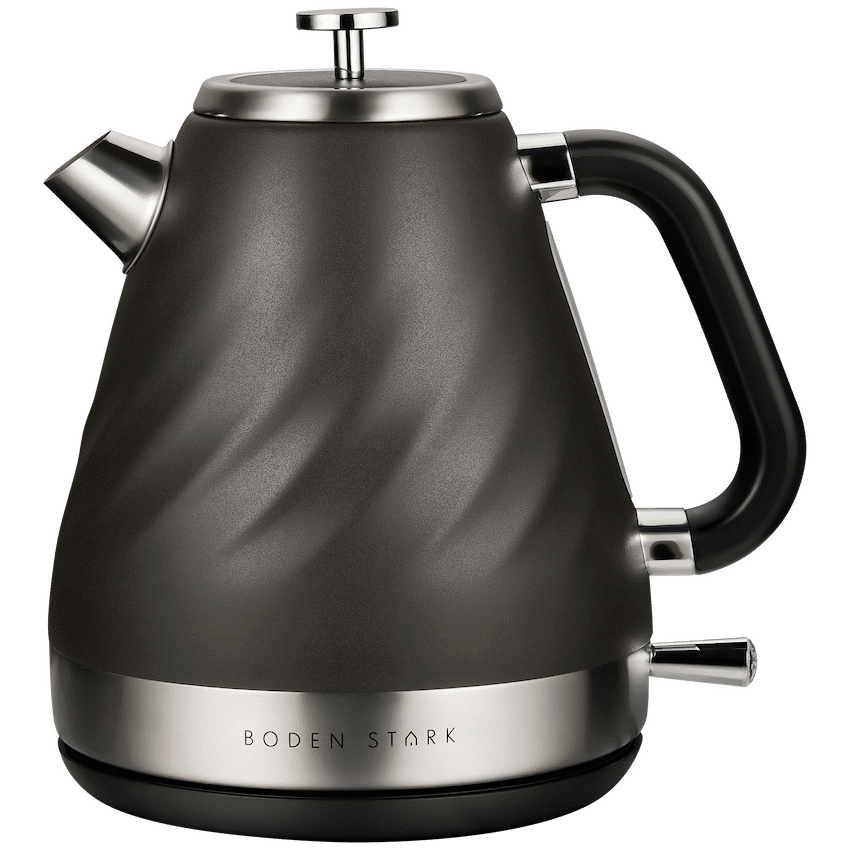 Boden Stark Kitchen and Home Boden Stark 1.7l Stainless Steel Kettle - Charcoal