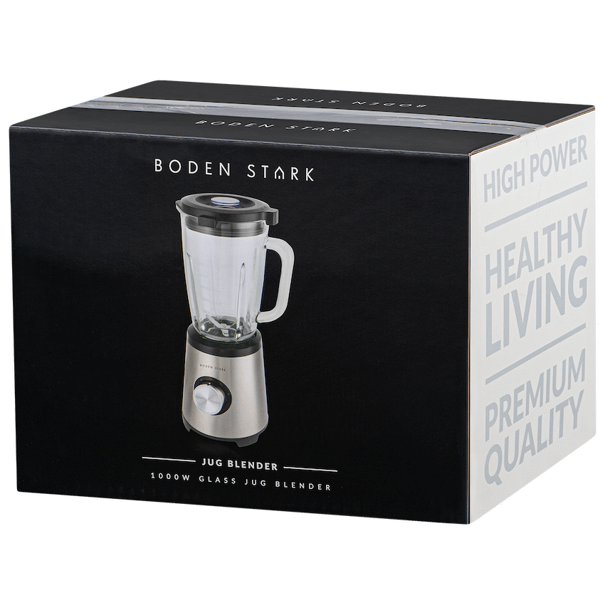 Boden Stark Kitchen and Home Boden Stark 1000w Glass Jug Blender