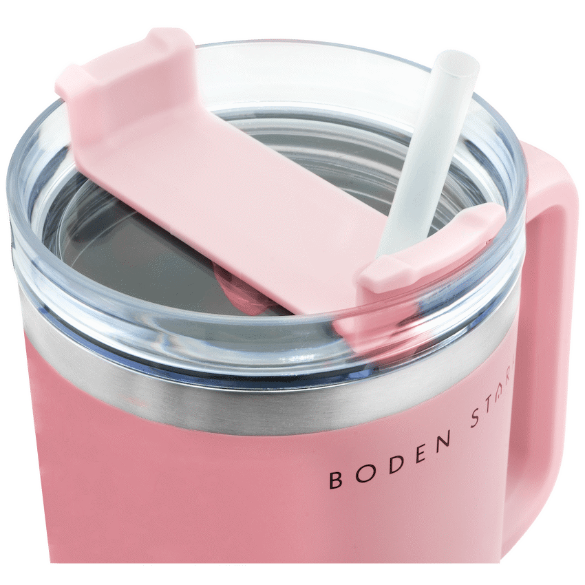 Boden Stark Kitchen and Home Boden Stark 1200ml Travel Mug - Pink