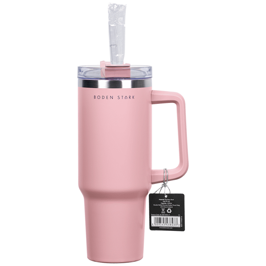 Boden Stark Kitchen and Home Boden Stark 1200ml Travel Mug - Pink