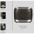 Boden Stark Kitchen and Home Boden Stark 2-Slice Stainless Steel Toaster