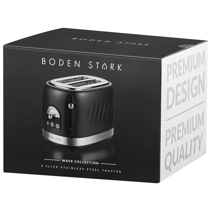 Boden Stark Kitchen and Home Boden Stark 2-Slice Stainless Steel Toaster