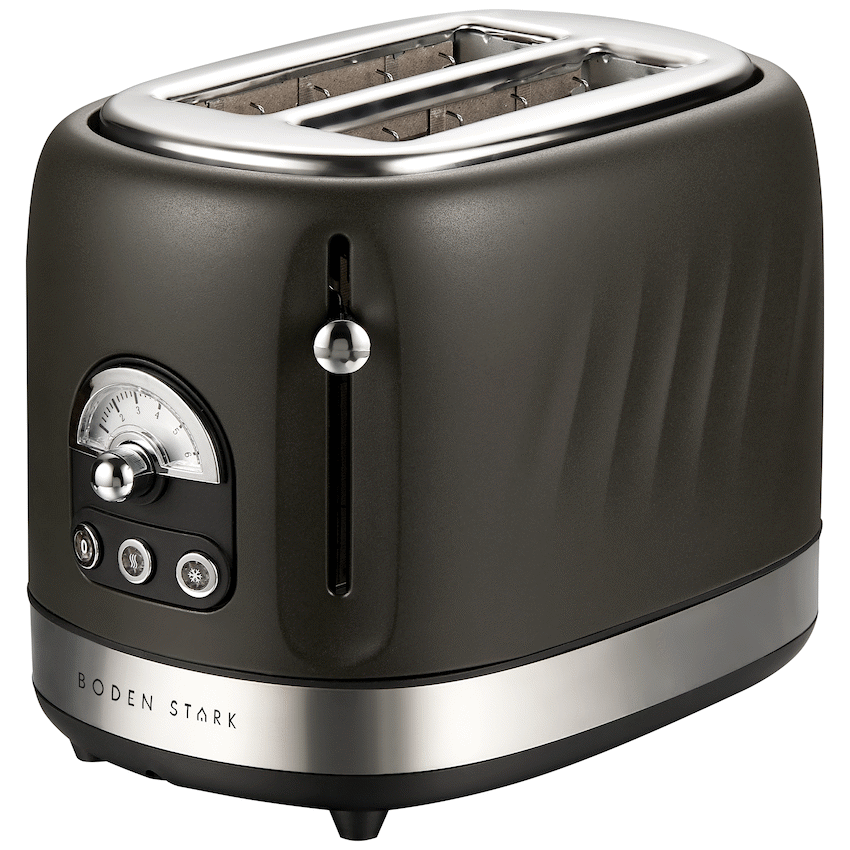 Boden Stark Kitchen and Home Boden Stark 2-Slice Stainless Steel Toaster