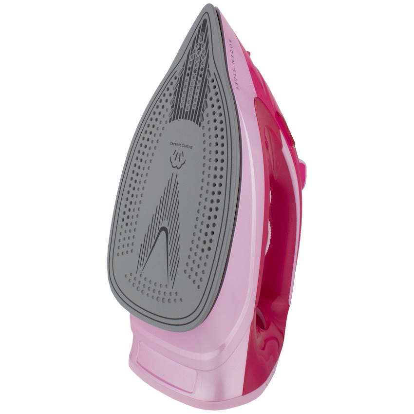 Boden Stark Kitchen and Home Boden Stark 2600W Ceramic Steam Iron - Pink