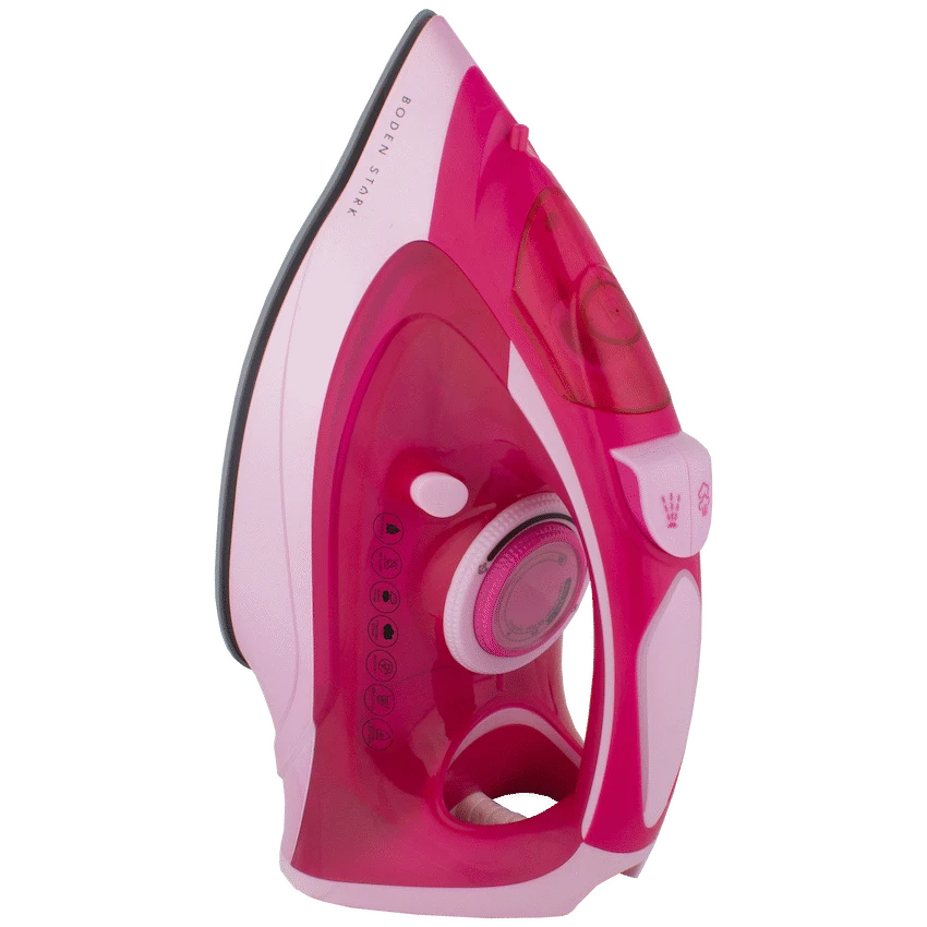 Boden Stark Kitchen and Home Boden Stark 2600W Ceramic Steam Iron - Pink