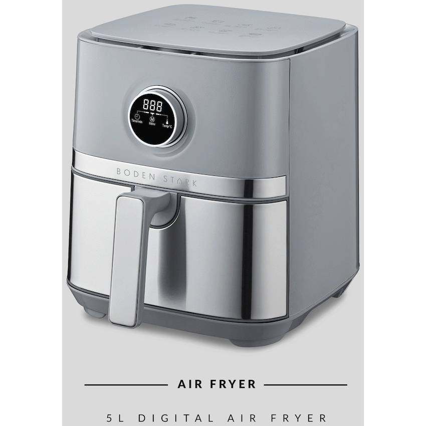 Boden Stark Kitchen and Home Boden Stark 5.0L Digital Air Fryer
