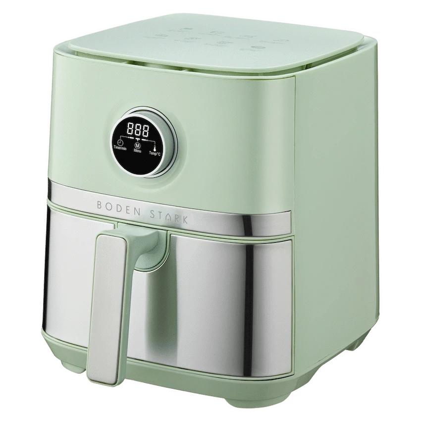 Boden Stark Kitchen and Home Boden Stark 5.0L Digital Air Fryer Green