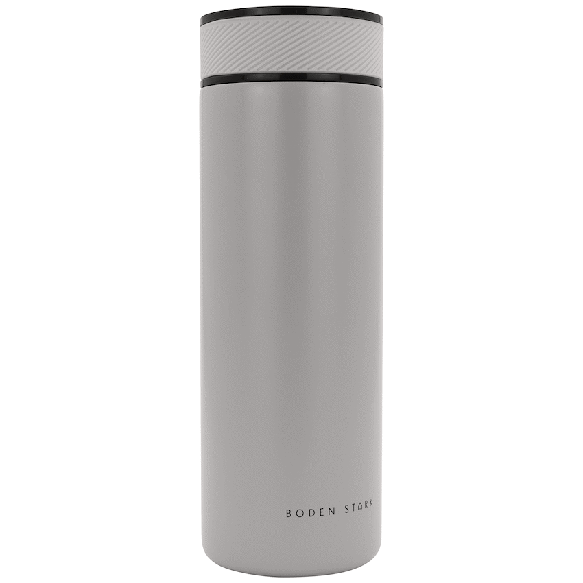 Boden Stark Kitchen and Home Boden Stark 650ml Double-Walled Flask - Grey