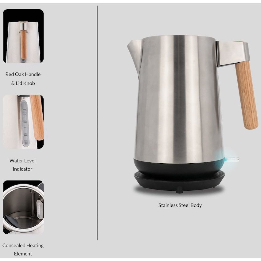 Boden Stark Kitchen and Home Boden Stark Anson Collection 1.7l 2000w SS Kettle