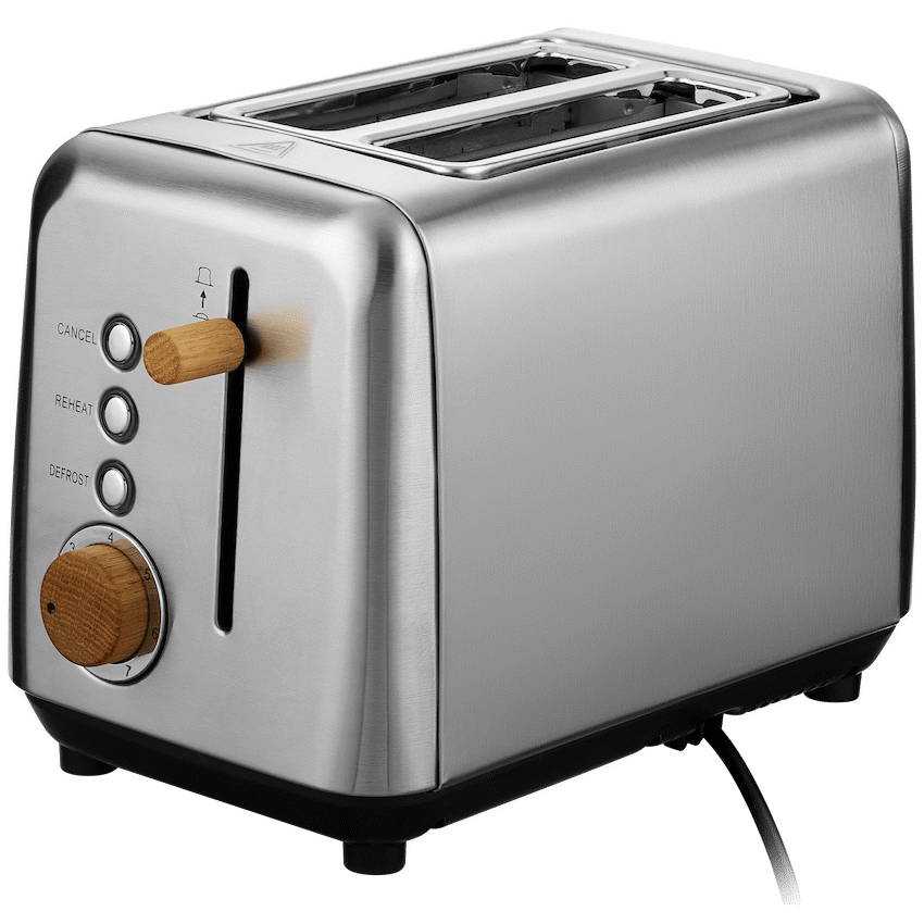 Boden Stark Kitchen and Home Boden Stark Anson Collection 2-Slice Stainless Steel Toaster