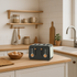 Boden Stark Kitchen and Home Boden Stark Anson Collection 4-Slice Stainless Steel Toaster - Black