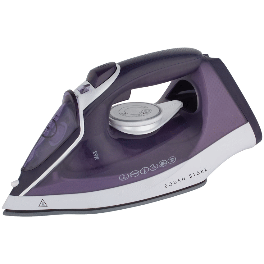 Boden Stark Kitchen and Home Boden Stark Ceramic Steam Iron - Purple