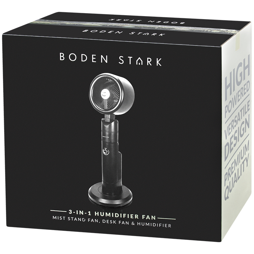 Boden Stark Kitchen and Home BODEN STARK - FAN HUMIDIFIER 3 IN 1