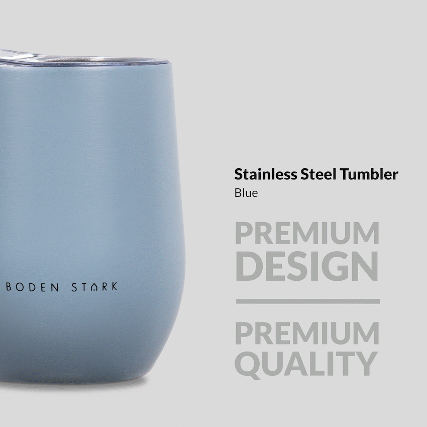 Boden Stark Kitchen and Home Boden Stark Tumbler 350ml Blue