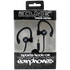 Bounce Audio Bounce Break Series Hook-On Earphones - Black