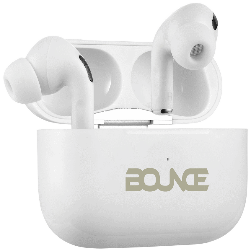 Bounce Audio Bounce Clef X True Wireless Earphones + Silicone Accessories - White