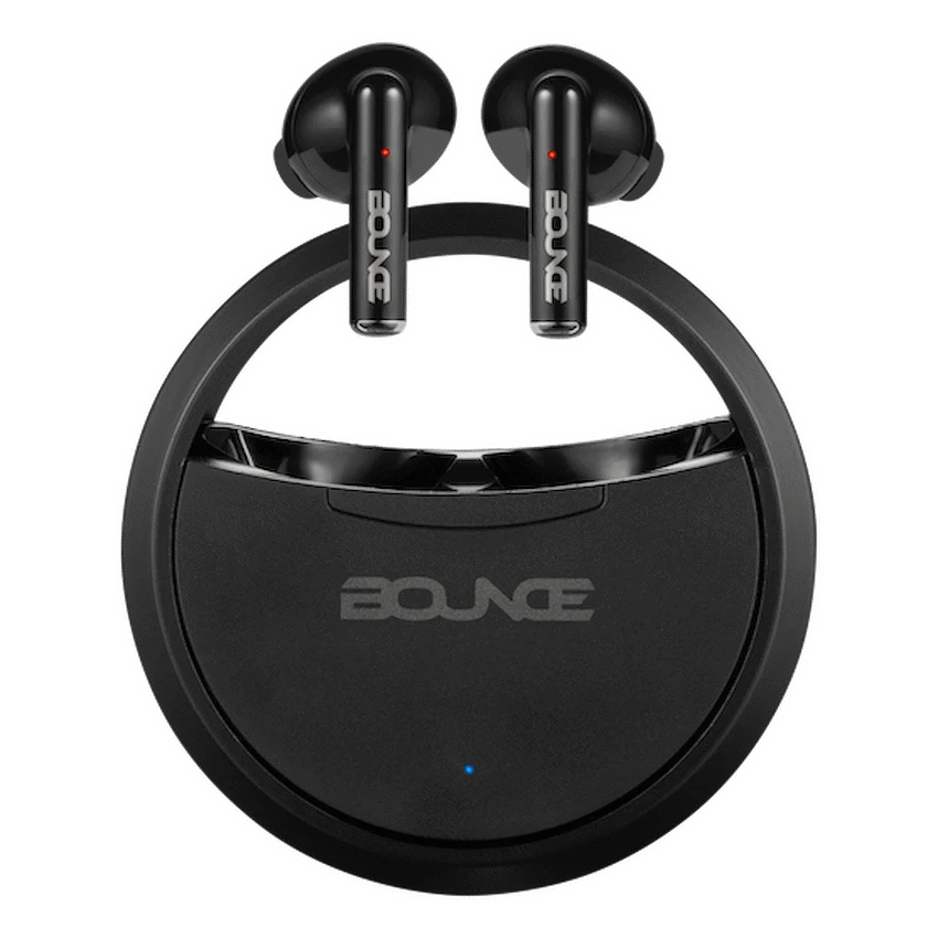 Bounce Audio Bounce Proton Series True Wireless Earphones with Charging Case - Black