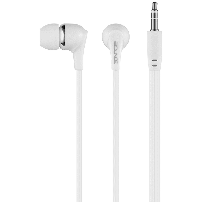 Bounce Bounce Hustle earphones white