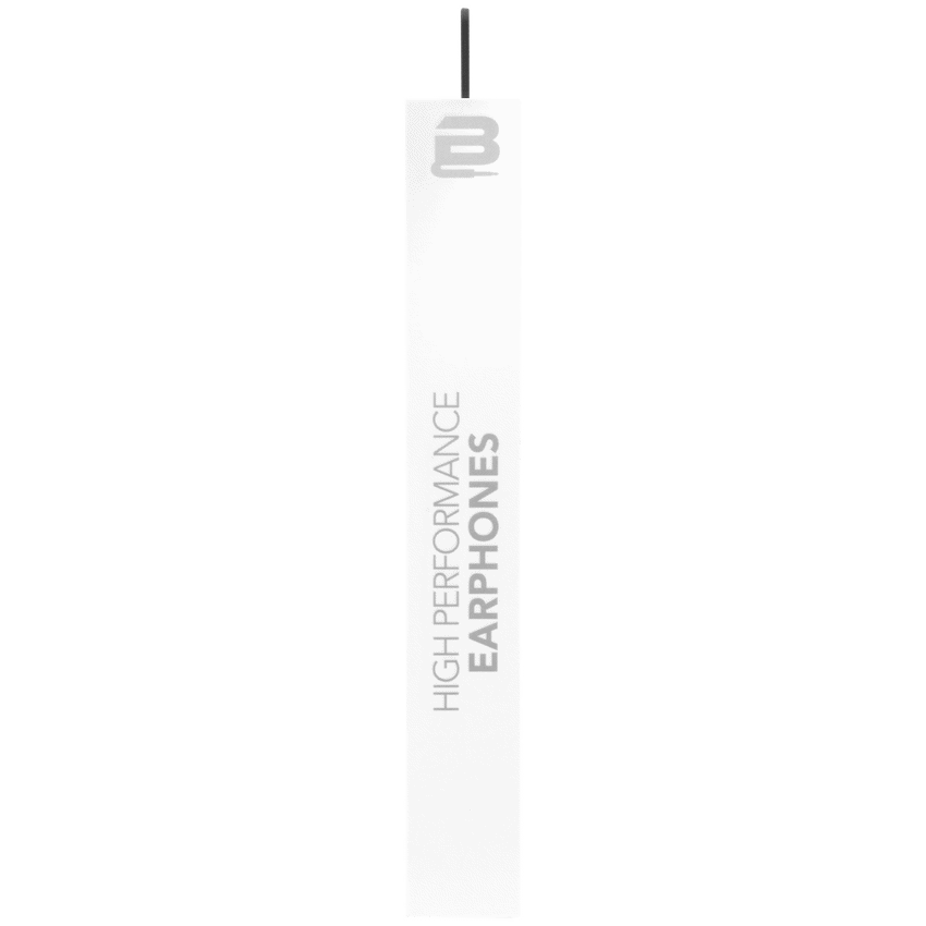 Bounce Bounce Hustle earphones white