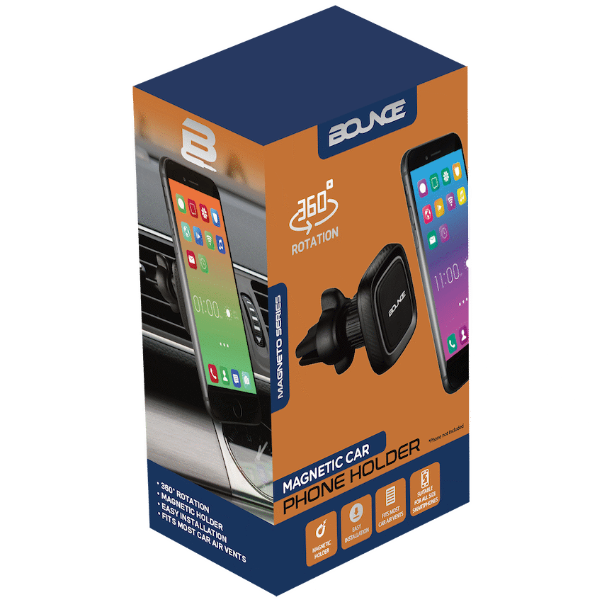 Bounce Mobile Accessories Bounce Magneto Series Magnetic Car Phone Holder - Vent