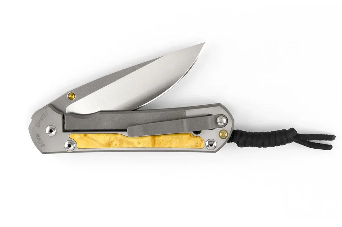 Chris Reeve Large Sebenza 31 Box Elder Magnacut Polished L31-1628