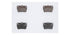 Brake Pads Chery Tiggo Toyota Rav4 (SET)  (D3399M)