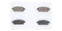 Brake Pads Chev Cruze Orlando Sonic Opel Astra Mokka (SET)  (D3856M)