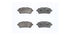 Brake Pads Daihatsu Materia Terios Sirion Ford Fiesta Iii Mazda 2 Suzuki Swift Ertiga (SET)  (D3702M)