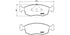 Brembo Brake Pads Front Various Variousm ( Set Lh&Rh) (P24019)